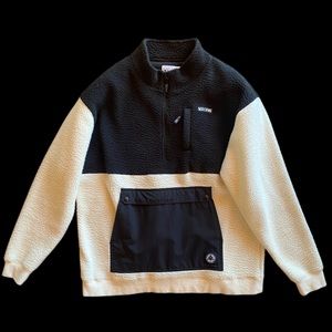 Welcome Skateboards fleece half-zip
